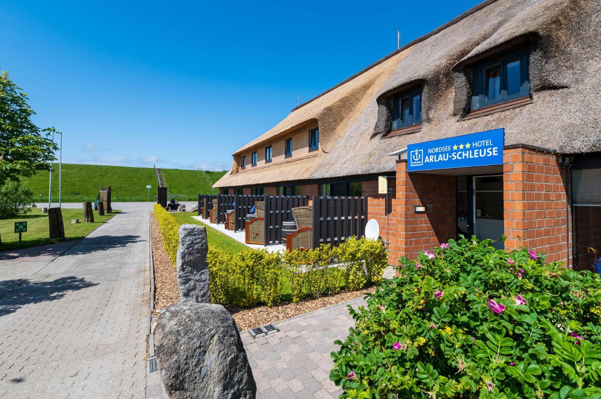 Nordsee-Hotel Arlau-Schleuse Hattstedtermarsch Zewnętrze zdjęcie